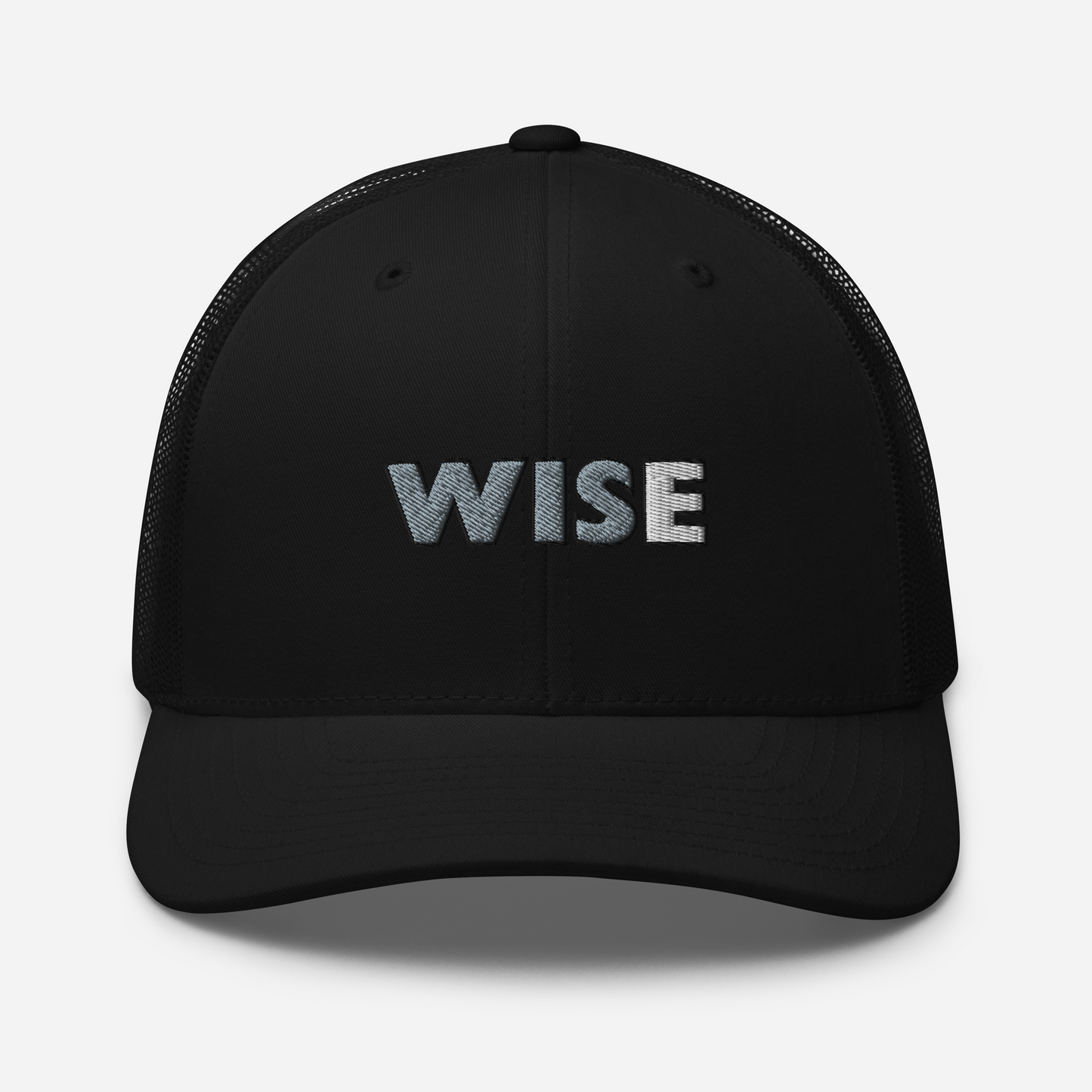 WISE LETTERED TRUCKER HAT